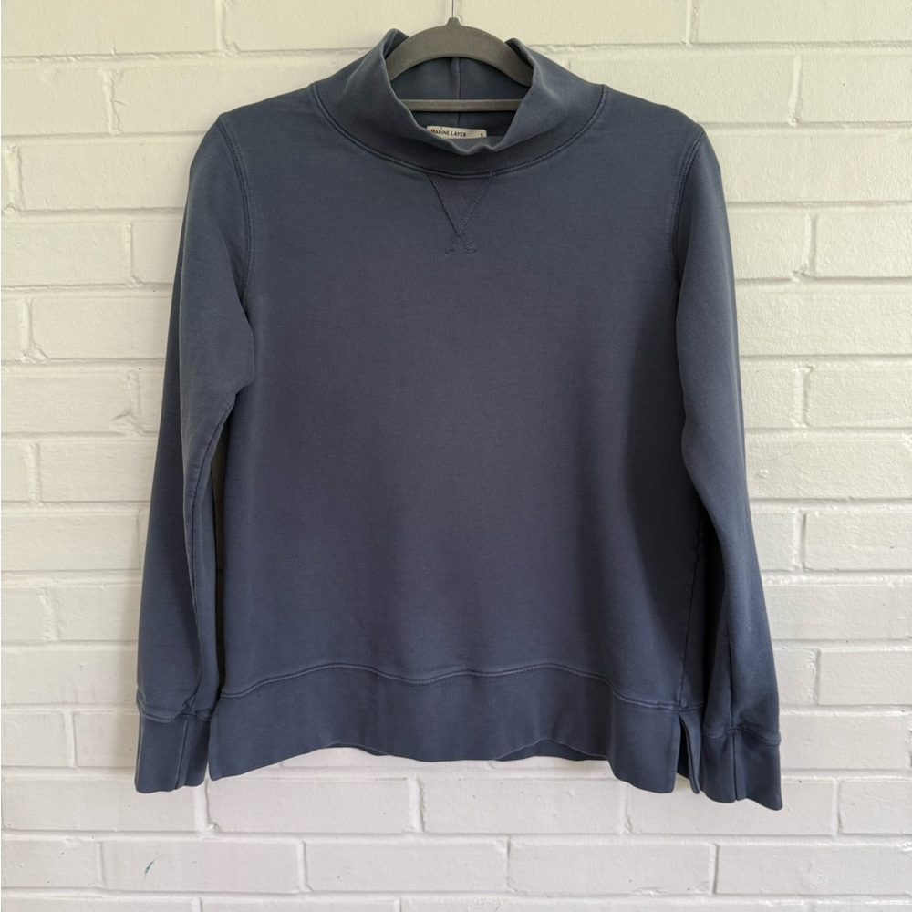 Marine Layer Navy Blue Sweatshirt - Women’s Small